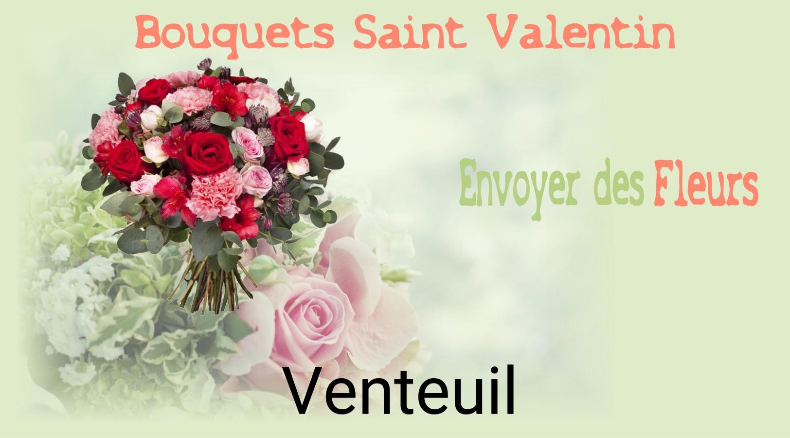 Roses de Saint-Valentin livrées à Venteuil